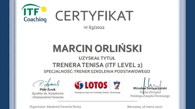 MTENIS Marcin Orliński